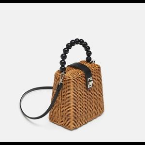 Zara Wicker Bag